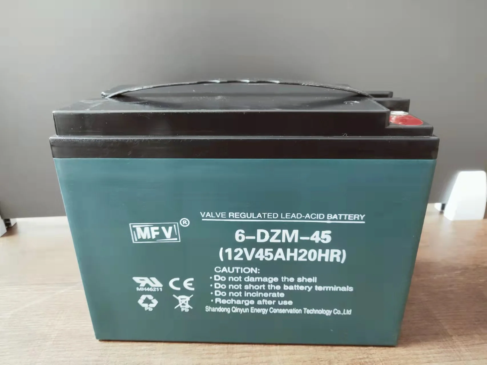 12V45AH аккумуляторная герметичная батарея свинцово-кислотная