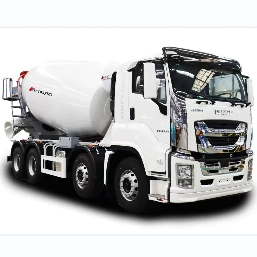ISUZU Китай & KYOKUTO высокое качество GIGA VC66 12 М3 8x4 бетономешалка грузовик для строительства