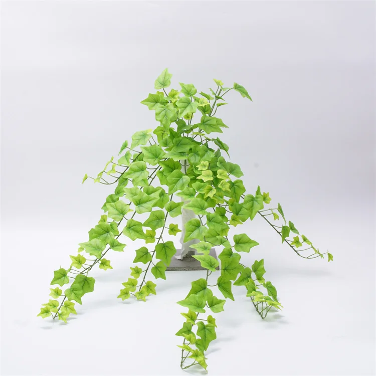 Artificial Ivy Leaves Faux Leaf Plants Bush Indoor Outdoor