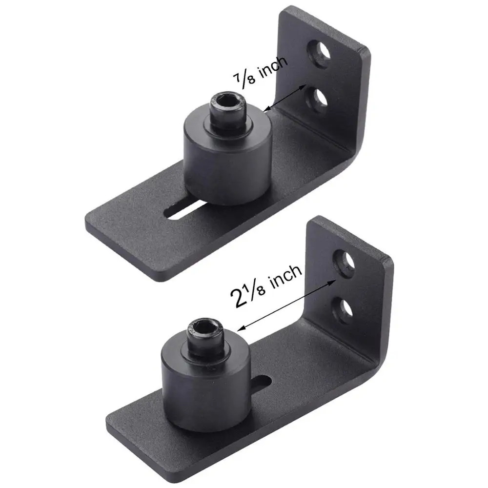 sliding barn door floor guide for bottom adjustable roller flush design FG-002