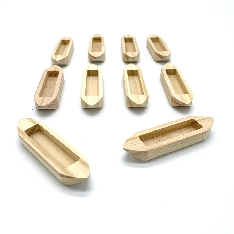 unfinished wooden boat craft toy mini wood canoe model for kids DIY