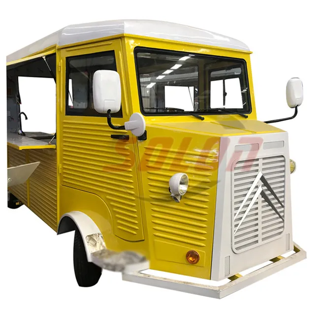 Multi-functional Electric Mobile Food Carts Vending Carts Towable Food Vans