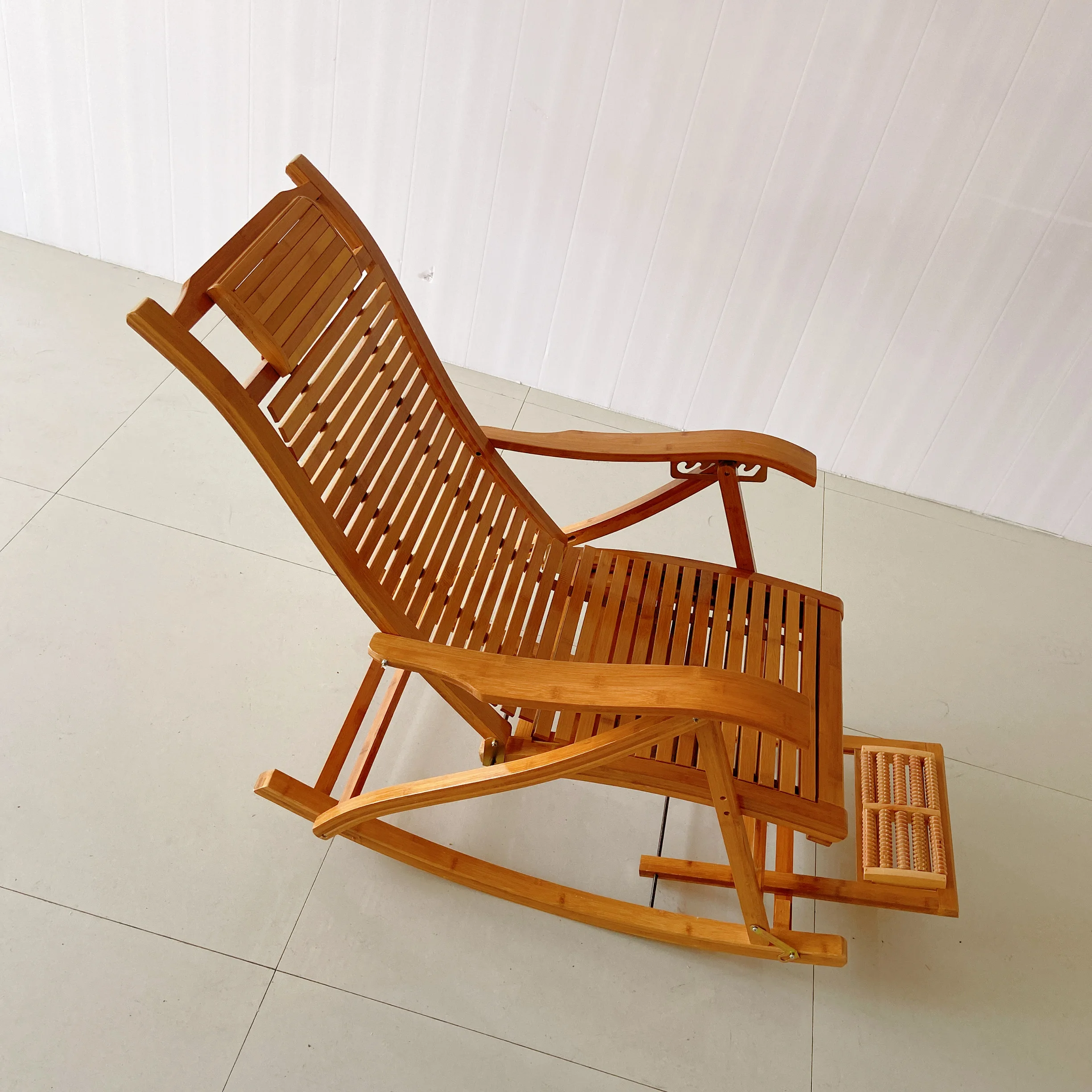Chinese Bamboo Rocking Chair Bedroom Furniture Relax Rocking Chair Modern Lazy Chair