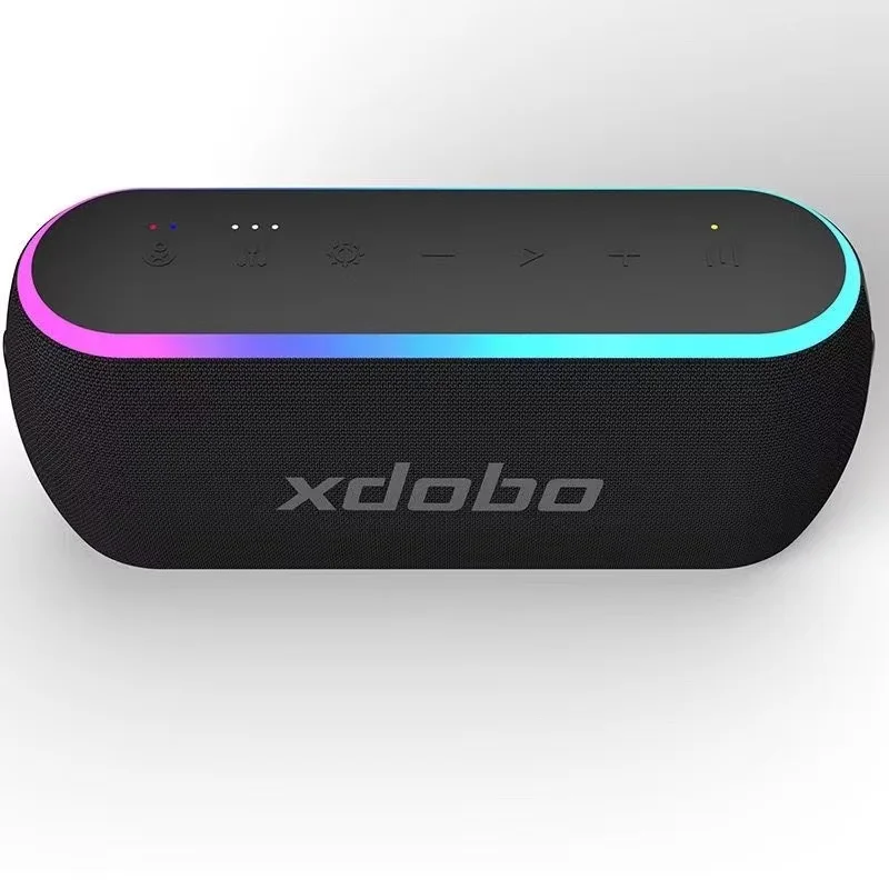 XDOBO X8 III 60W Portable Loud Wireless Stereo Speaker with Rich Bass and Colorful Lights TWS Pairing EQ Mode Outdoor Speaker
