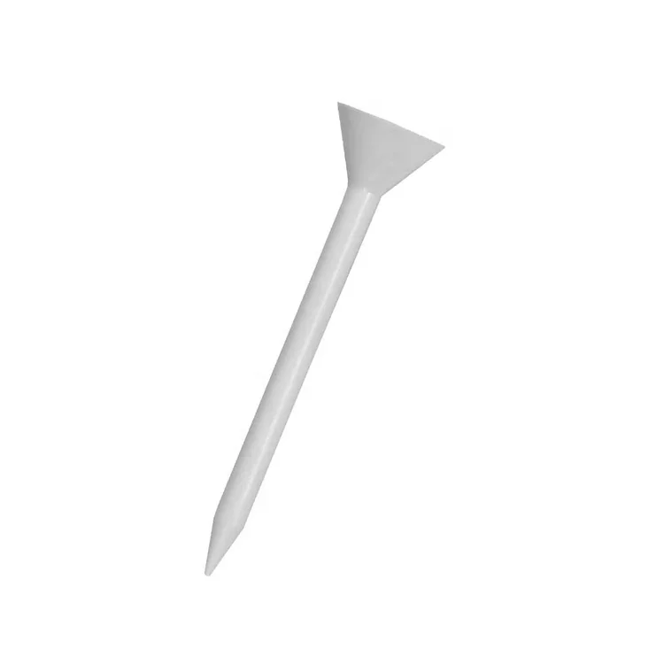 High quality new design custom golf plastic tees white oem