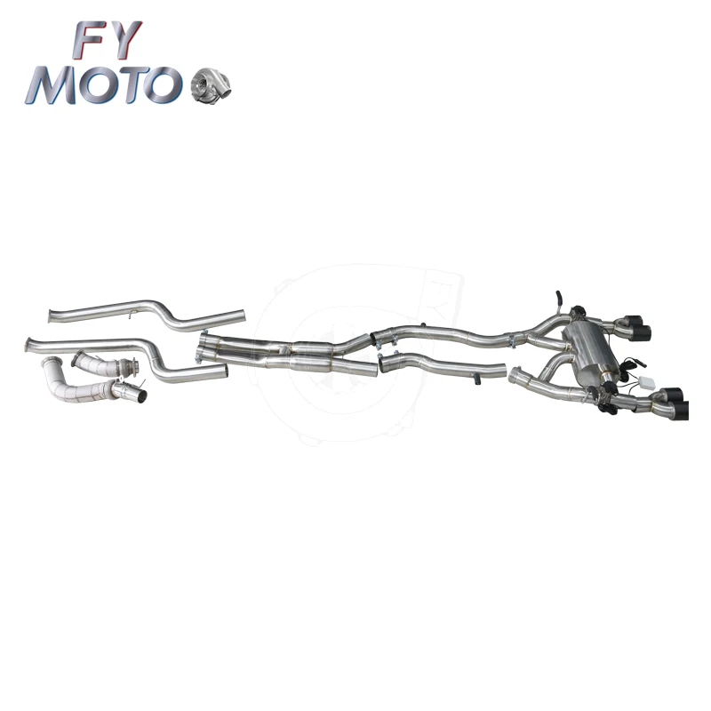 Exhaust Catback M PERFORMANCE for BMW S55 F80 M3 F82 M4 with Valve 2014+