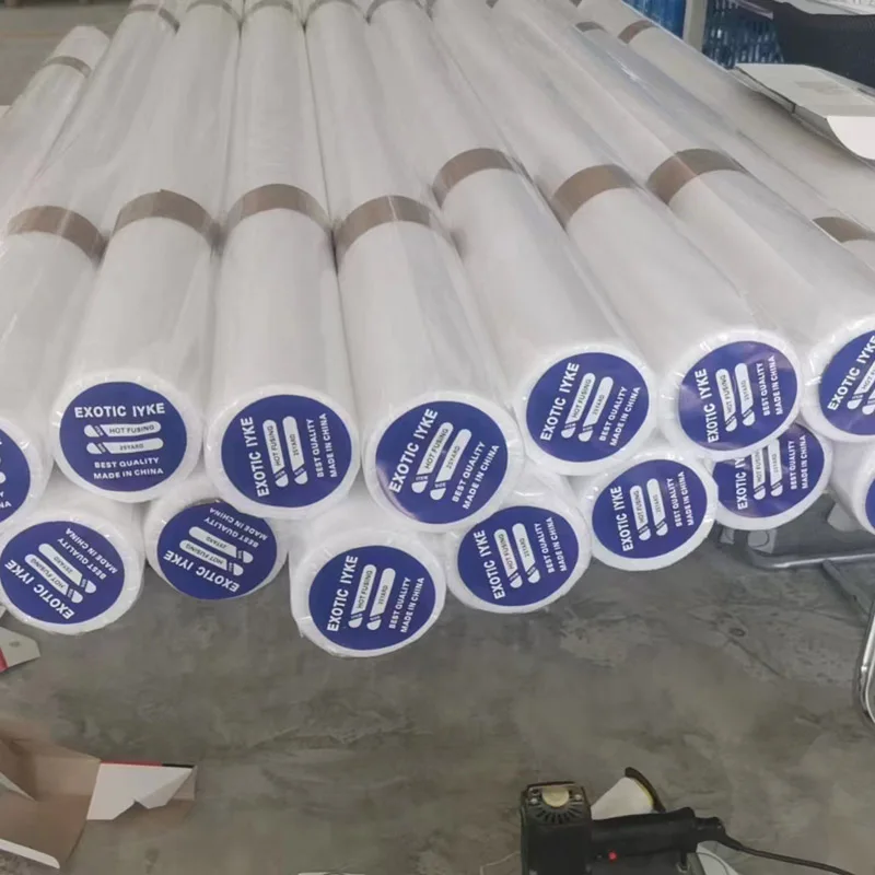 150CM Iron-on Hemming Tapes Fusible Bonding Garment Accessories Black/White hemming web