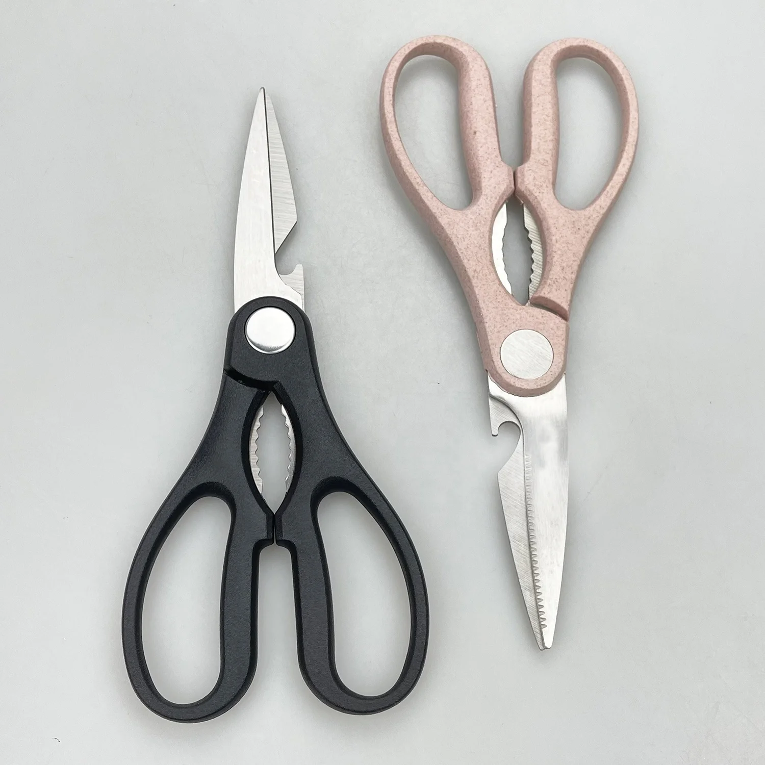 Multifunction Kitchen Scissor Shears Stainless Steel with PP Handle