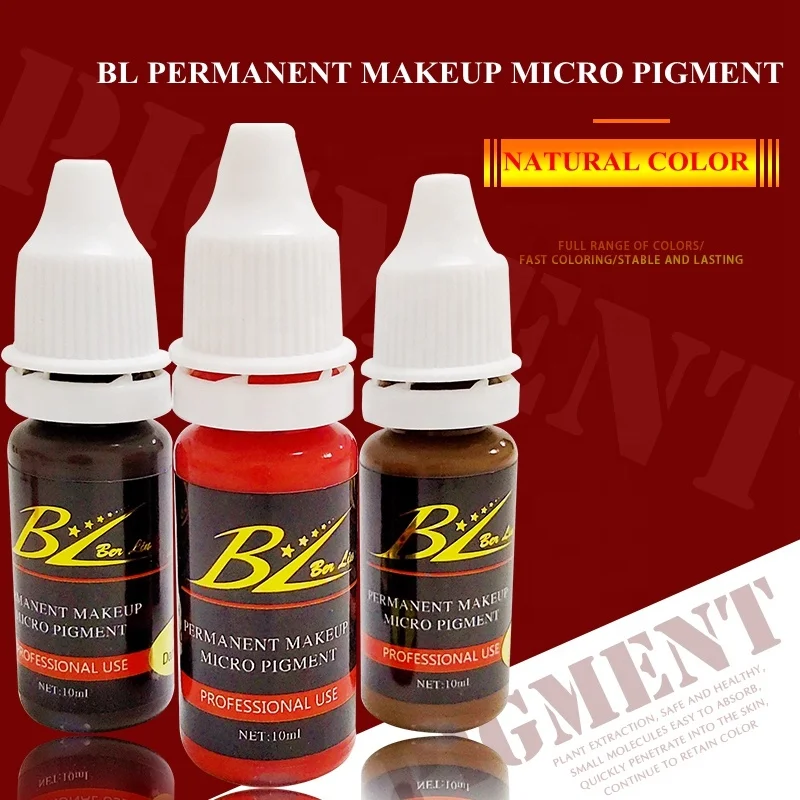 BerLin New Plastic Bottle Cosmetic Eyebrow Tattoo Pigment