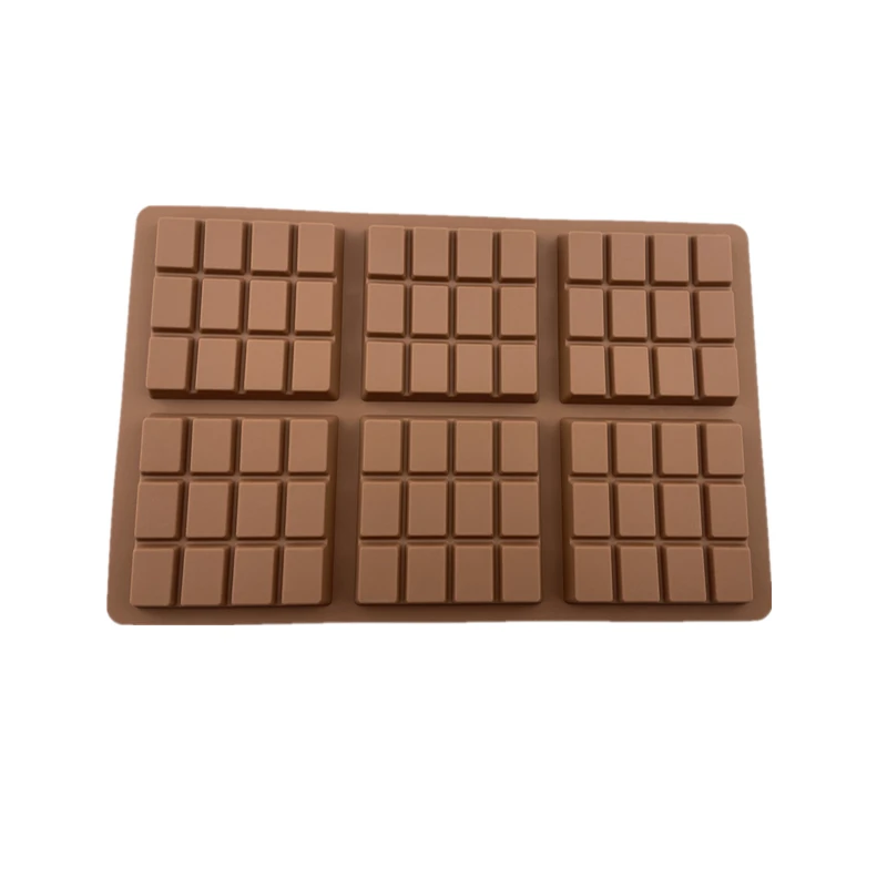 New Silicone Chocolate Mold 12 Shapes Chocolate Baking Tools Non-stick Silicone Cake Candy Mold 3d Mold Diy
