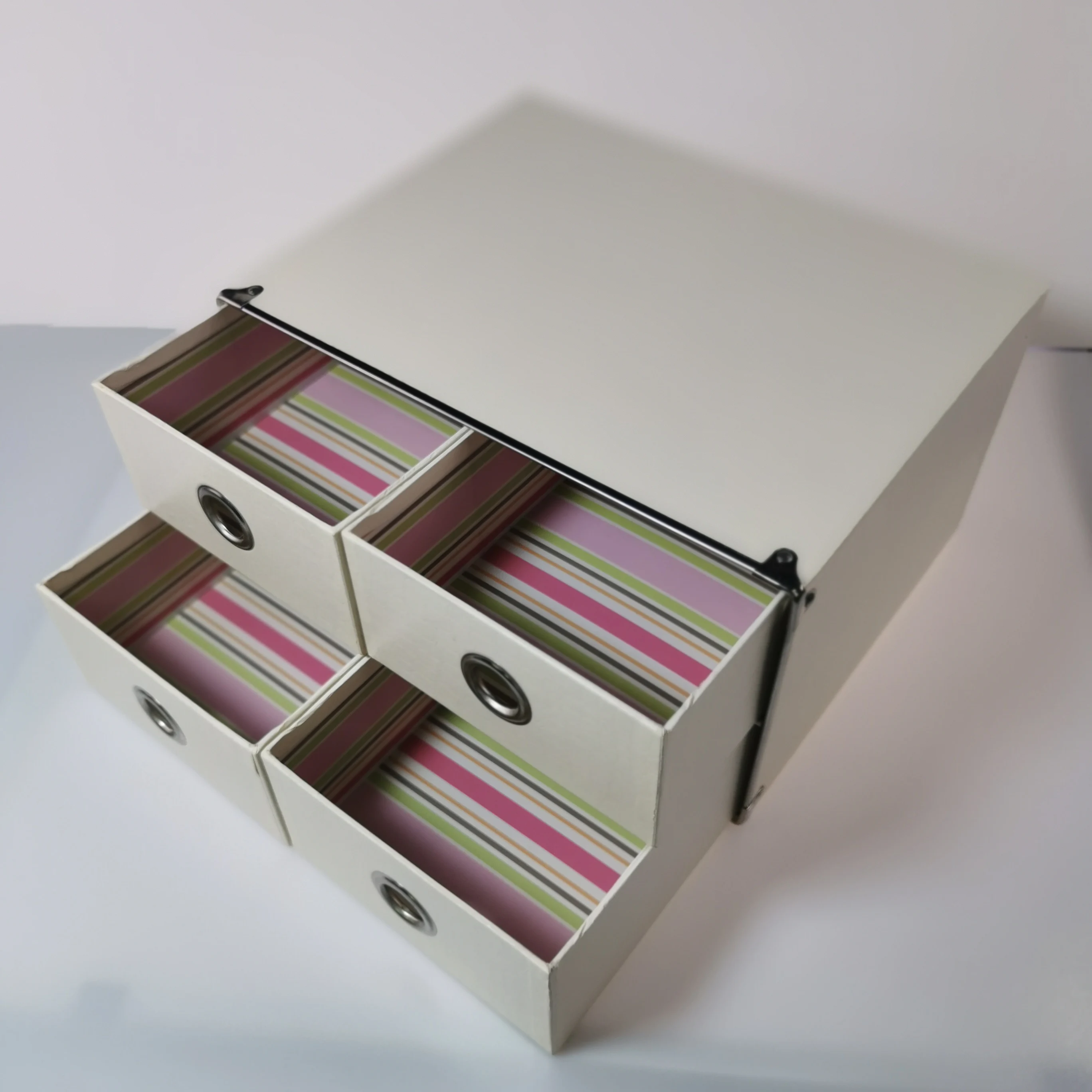 Particle Board Literature Sorter Organizer slot box