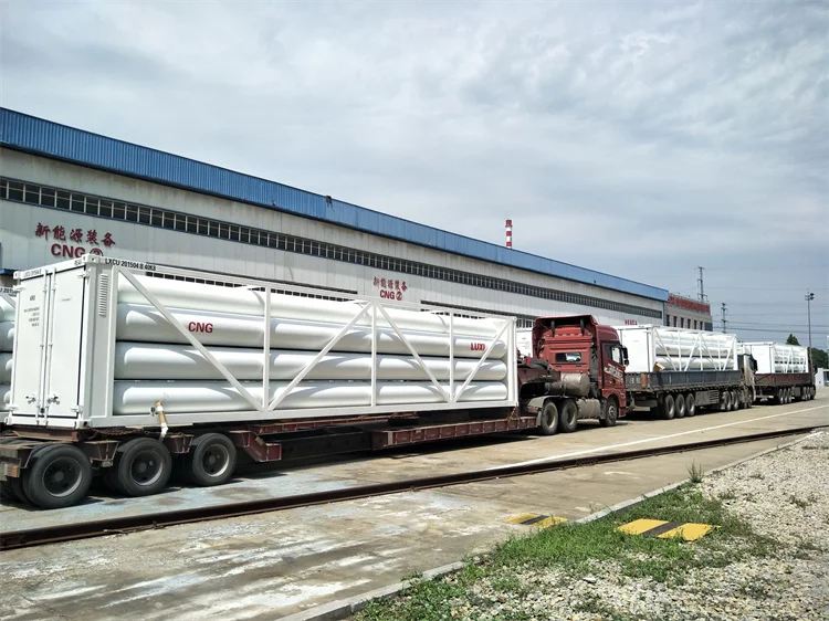 Новейшие технологии бесшовные 40Ft 15-Tube Cng с газовыми трубками