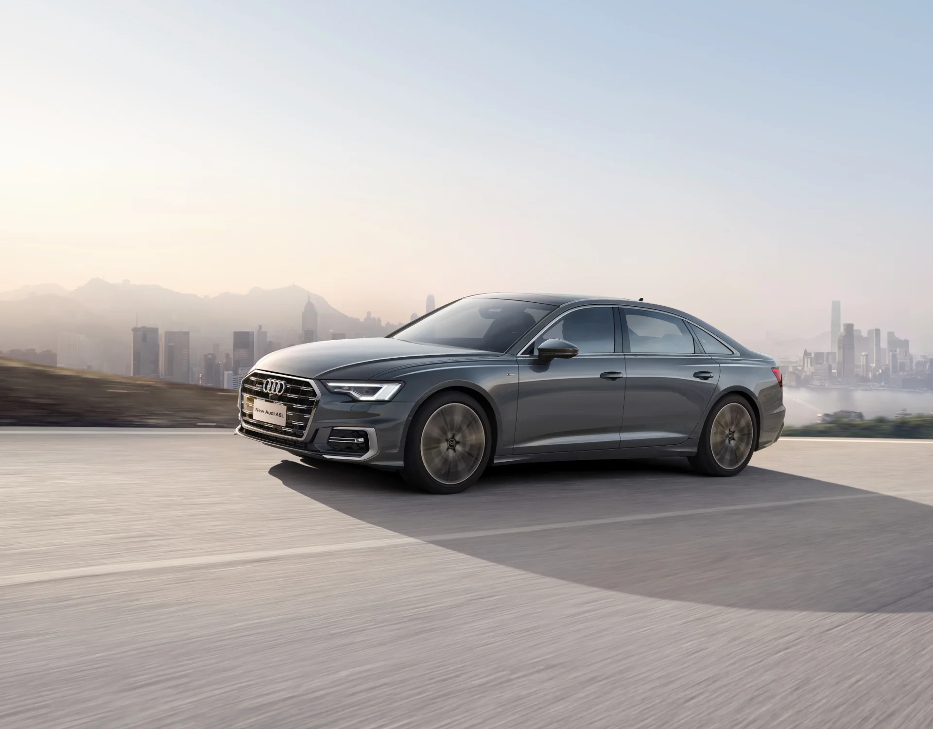 Germany Business Popular 2024 Qua-ttro New Au-di A6L 55TFSI 3.0T Limousine AWD Gasoline Cars Left Steering Hybrid Car 0KM Cars