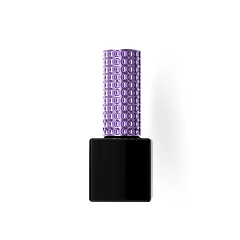 wholesale oem odm custom plastic cap nails frosted white gold lid nail polish glass bottle plastic cap for nail polish bottle