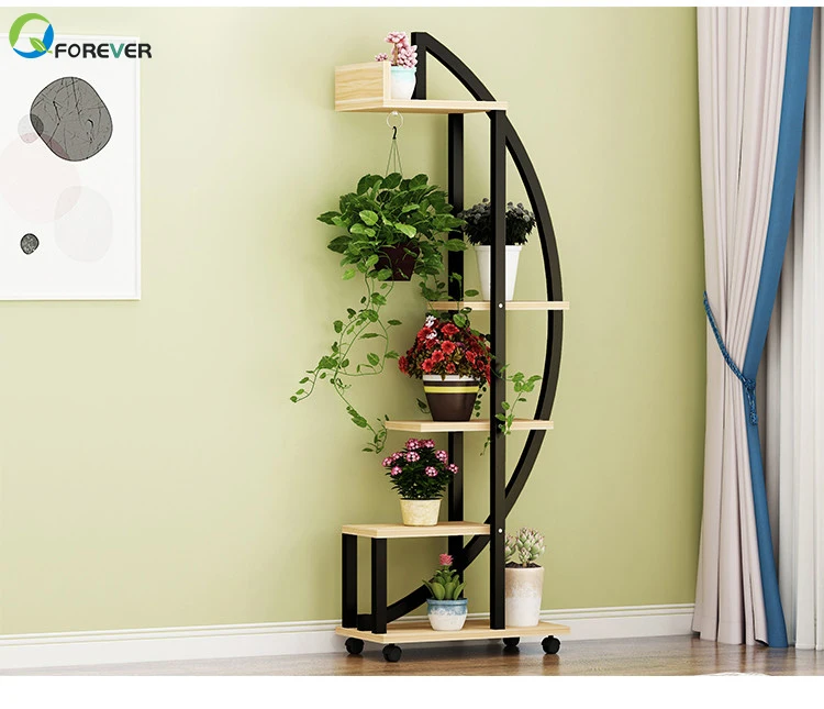 Modern minimalist living room floor pot rack  Balcony floor flower stand Multi-storey indoor flower stand