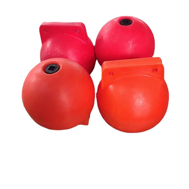 Polyethylene Plastic River and Marine Ball Floater Water Floating Ball Buoy Marker