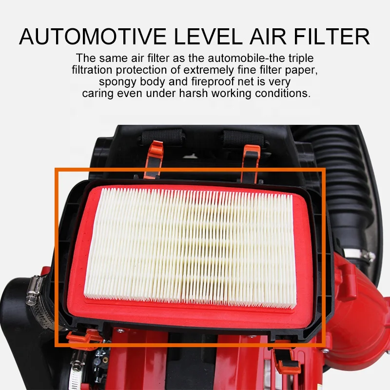 long endurance  professional petrol 2 stroke blower snow removal equipment