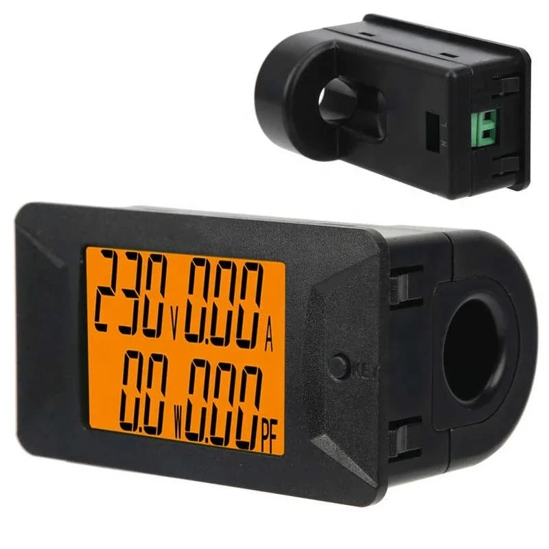 Peacefair PZEM-028 AC 40-400V 100A Digital Multimeter Voltage Current Power Meter Electrical Instrument Power Factor Meter