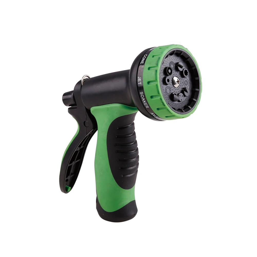 10 Function Portable Light Weight Expandable Water Hose Gun Car Wash High Pressure Garden Hose Plastic Garden Water Gun