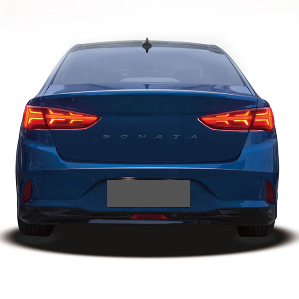 LED Tail Lamp+Turn Signal+Brake+Reverse LED Light Car Styling For Hyundai Sonata 9 Tail Lights 2018 2019