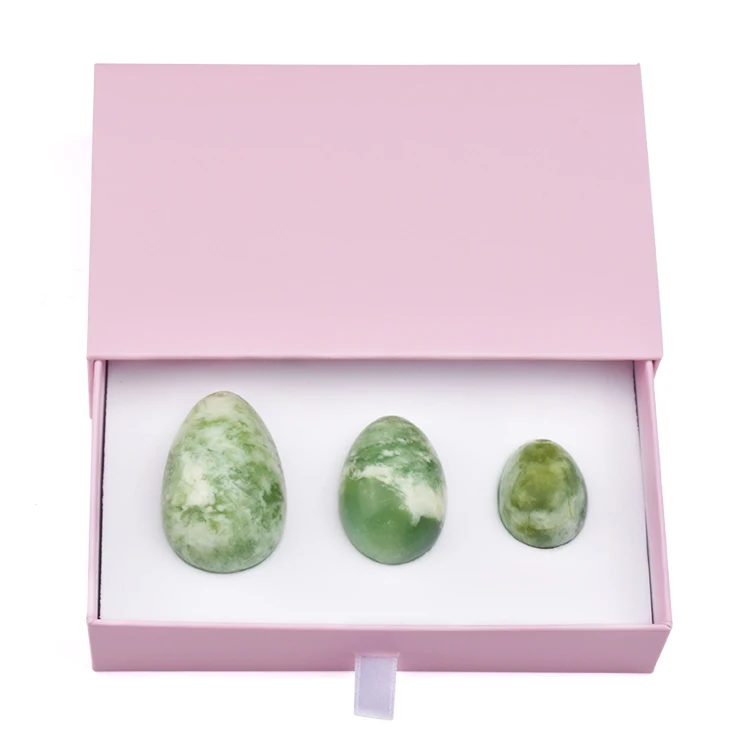 Energy Healing Drilled Bulk selling Yoni Egg Nephrite Jade Energy Egg