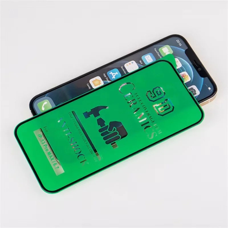 Factory Supply Newest 9D Ceramic Glass Micas De ceramic para for samsung