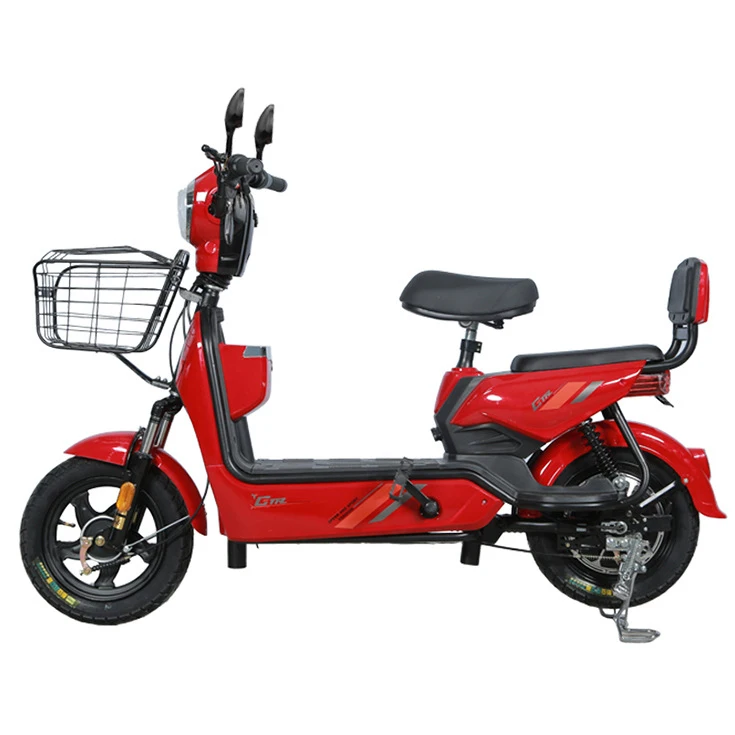 China Manufactory Wholesale 500w Double Seat Electric Bicycle Lead Acid Battery 12ah 13ah 23ah Electric Moped Scooter CE