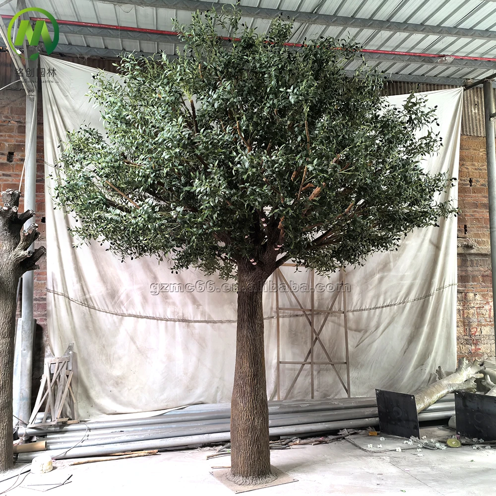 Popular Design Large Olive Tree Customized Natural Shape Artificial Olive Tree for Landscape Decoration
