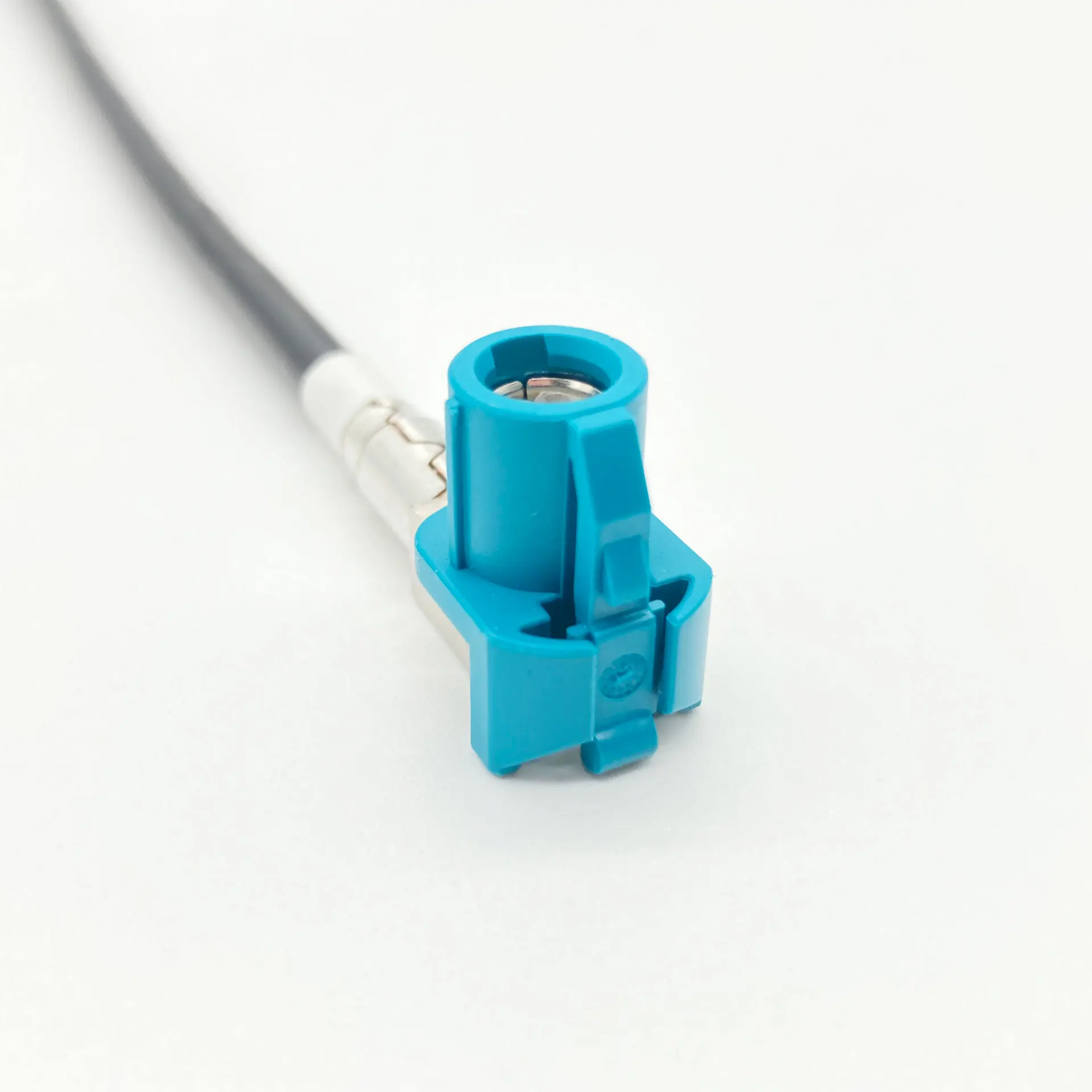 RF Coaxial Connector Wire 90 Degree Bend Male Head Horizontal C-type Pin Soldered PCB Board GPS Antenna Cable