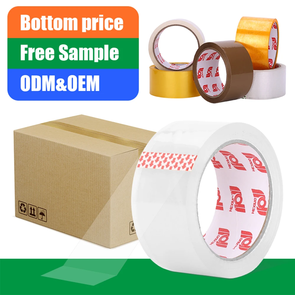 Single Sided Adhesive Side and BOPP Material Leading Supplier  OPP Tape for packaging