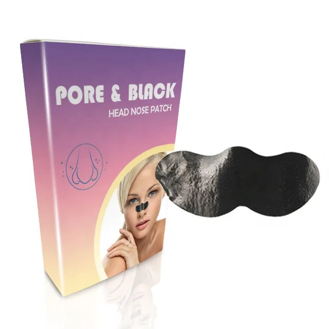 Best Sale ODM/OEM Bamboo Charcoal 10 Minutes Instantly Cleansing Pores Blackhead Removal Nose Strip