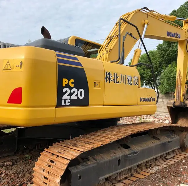 Часовой механизм: японский Komatsu PC220 б/у экскаватор для продажи/komatsu экскаватор PC200-7 PC210-7 PC220-6 PC200-8
