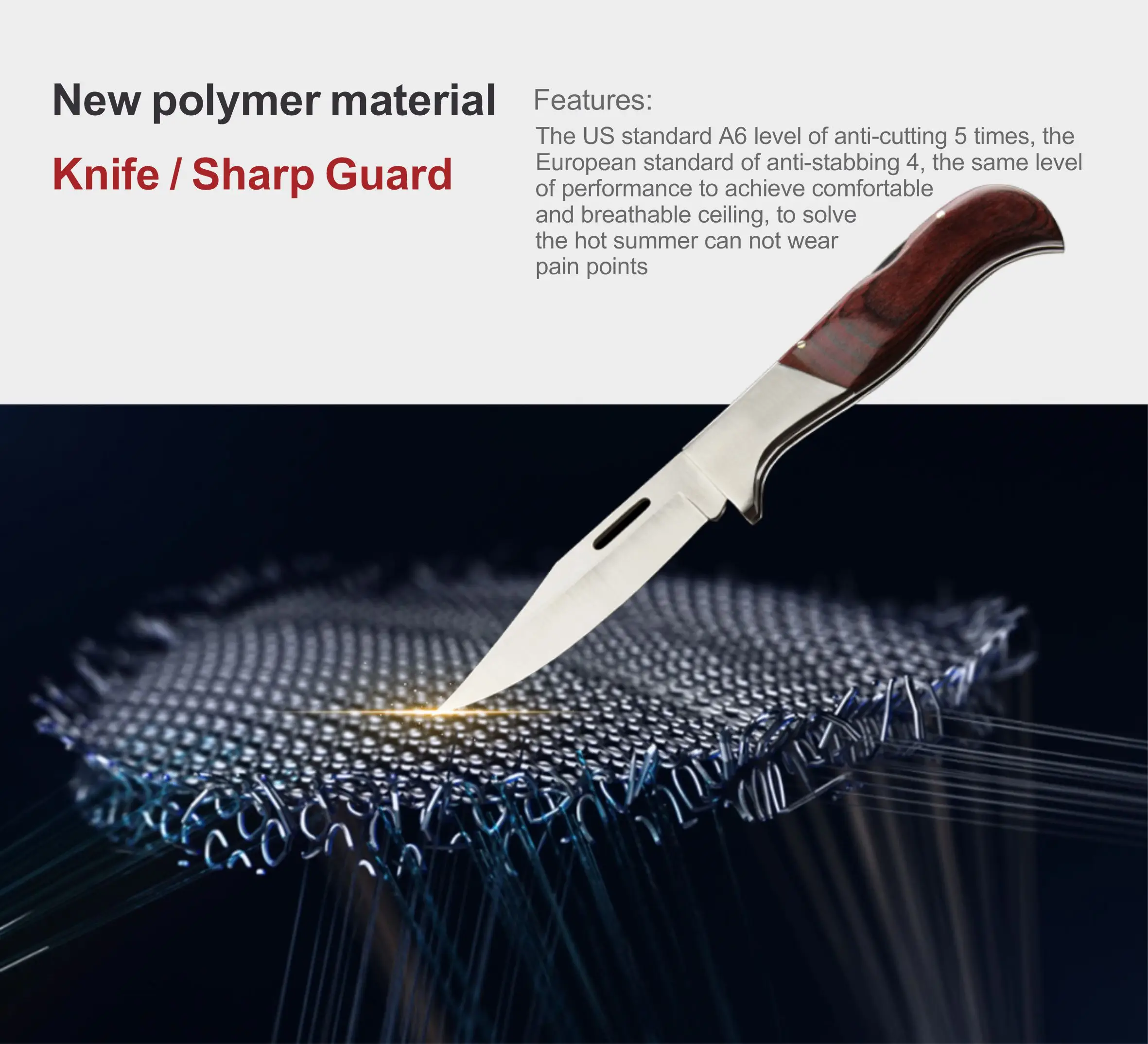 Full body protection, lightweight, Anti-allergy, soft, stab proof, windproof armor jacket, can prevent light rain