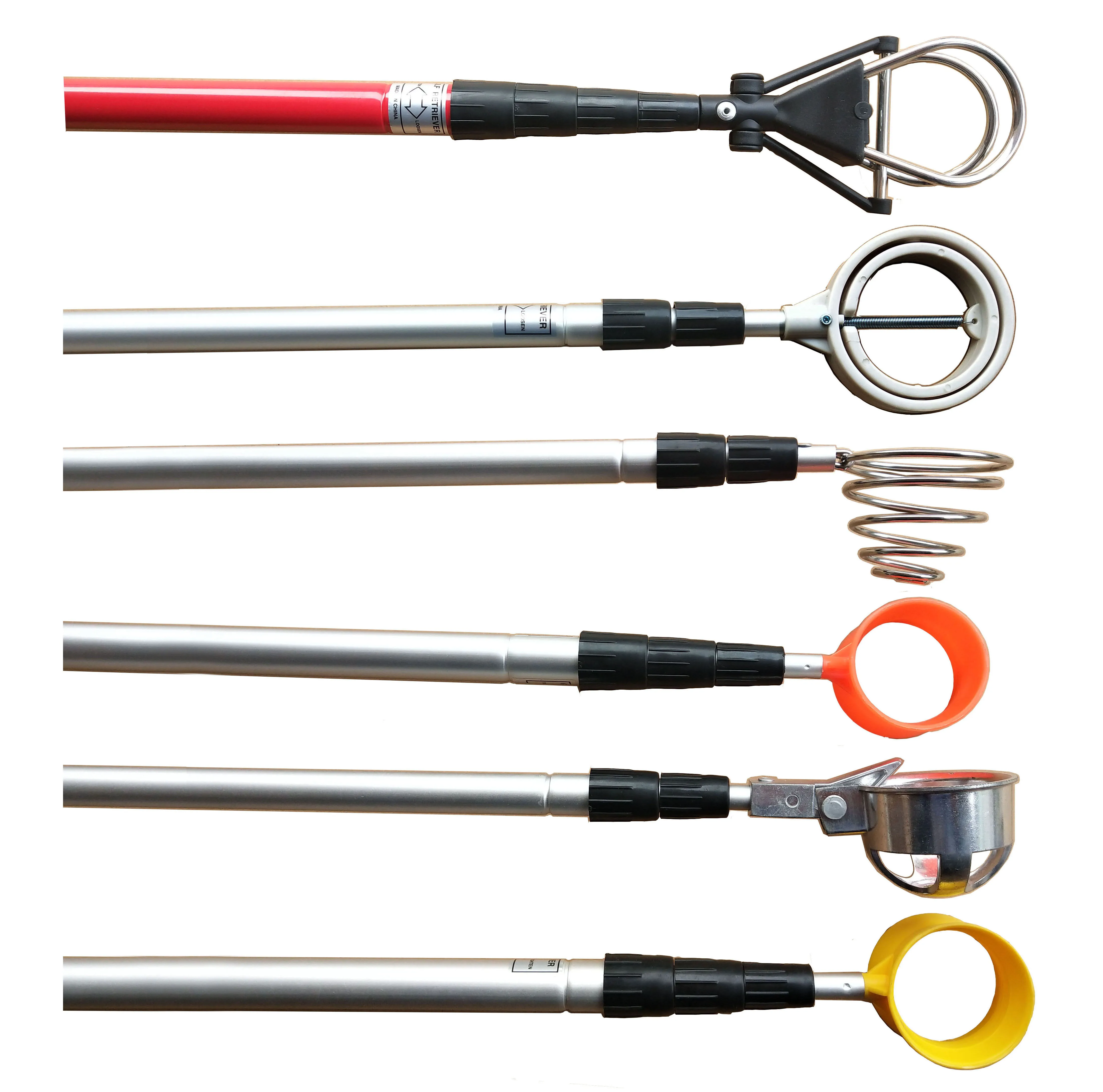 3 ~ 6 сегментов Портативный Телескопический ретривер для гольфа мяча