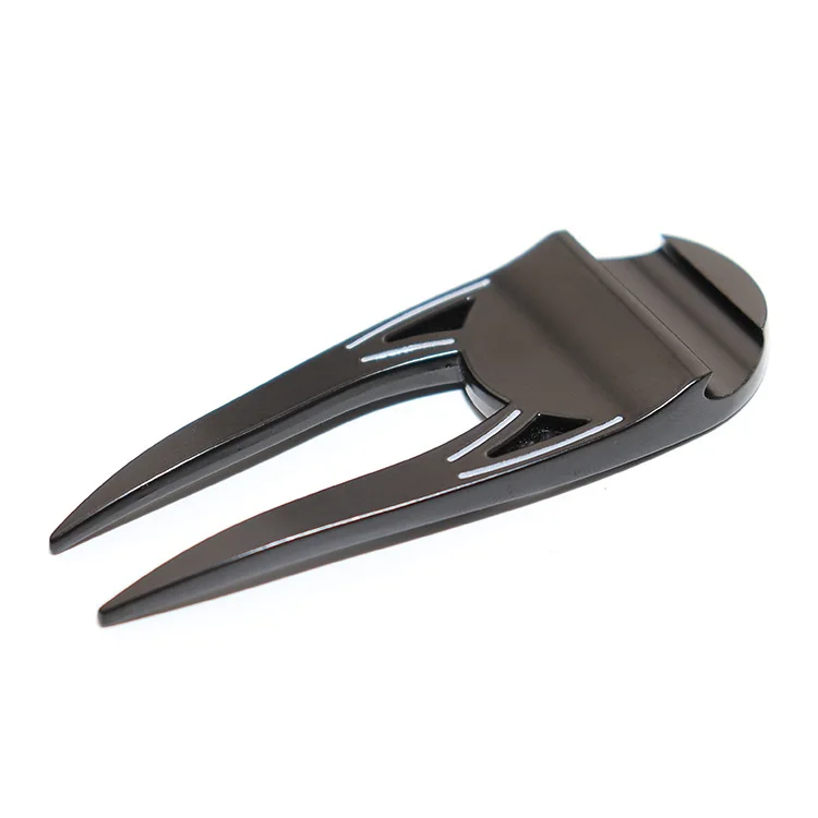Factory price Magnetic Golf ball markers customized brand zinc alloy logo golf divot tools with beer opener
