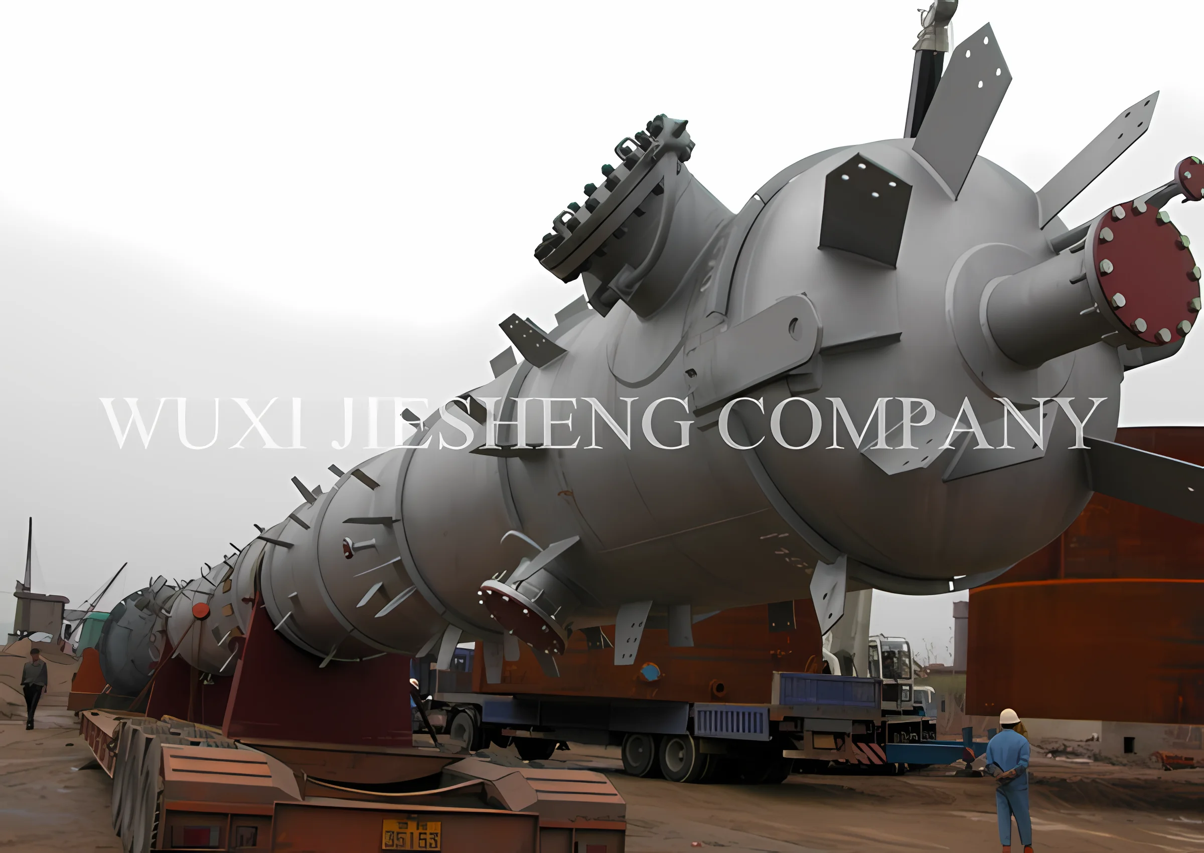 High Pressure Autoclave Reactor Polylactic Acid Plant Distillation Column