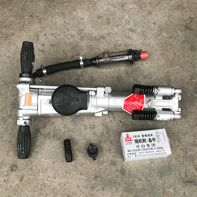 Mining jack hammer hand held Y18 concrete breaking portable air leg pneumatic rock drill