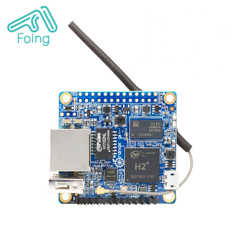 Производитель с открытым исходным кодом 256/512 МБ H2 четырехъядерная макетная плата Orange Pi Zero