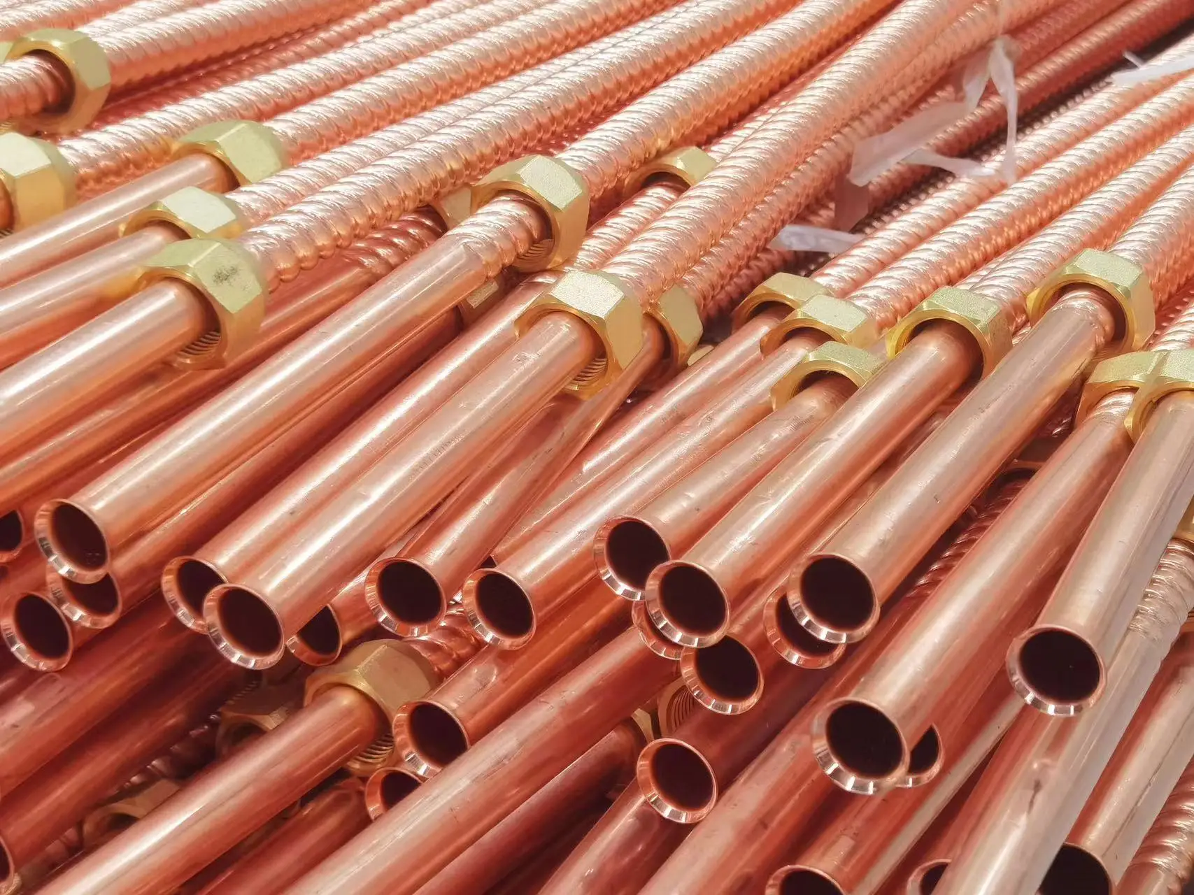 Scottfrio ac copper pipe with 120C insulation 3/8 1/2 3/4 copper pipe insulation