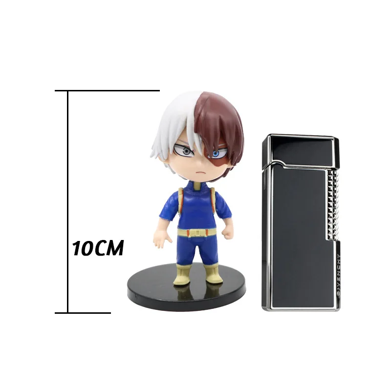 10cm 5pcs Wholesale Cute Bakugou Katsuki Cartoon Model My Hero Academia Anime Figures Set