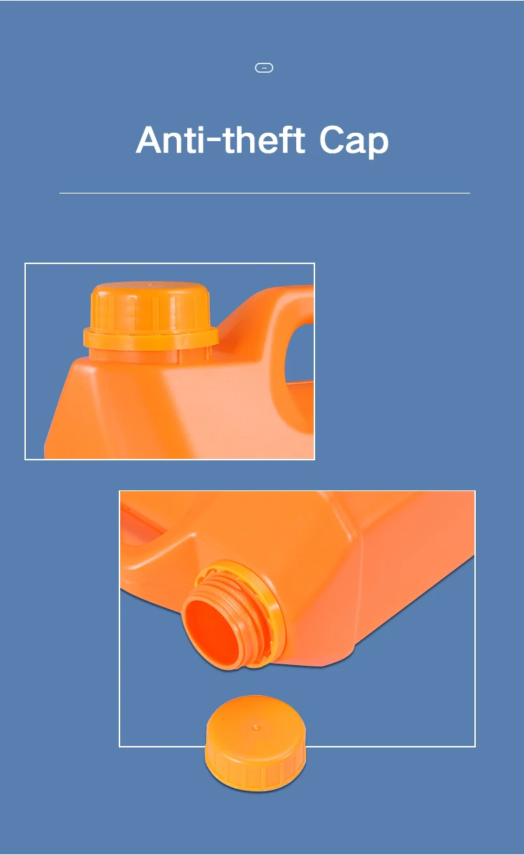 UMETASS 1Gallon Empty Square Plastic Bucket 5 literJerry Can  to fill detergent and chloros With Tamper-Proof Cover