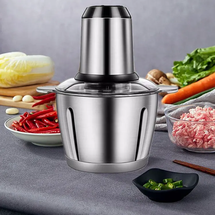 hot sale sausage stuffer meat mincer slicer homemade electric meat grinder for household kitchen