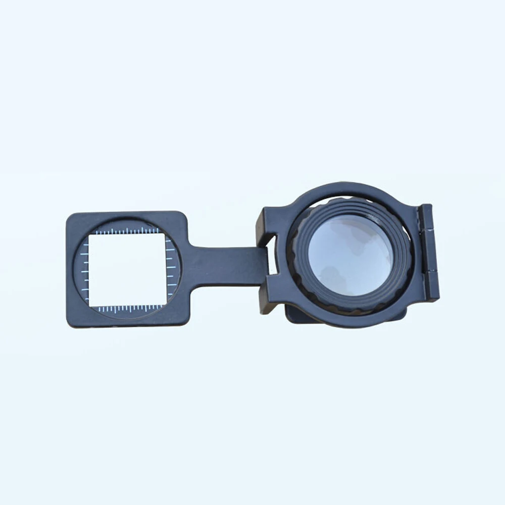 MG14108 15X Folding Magnifying Glass Linen Tester Thread Counter Printers Loupe