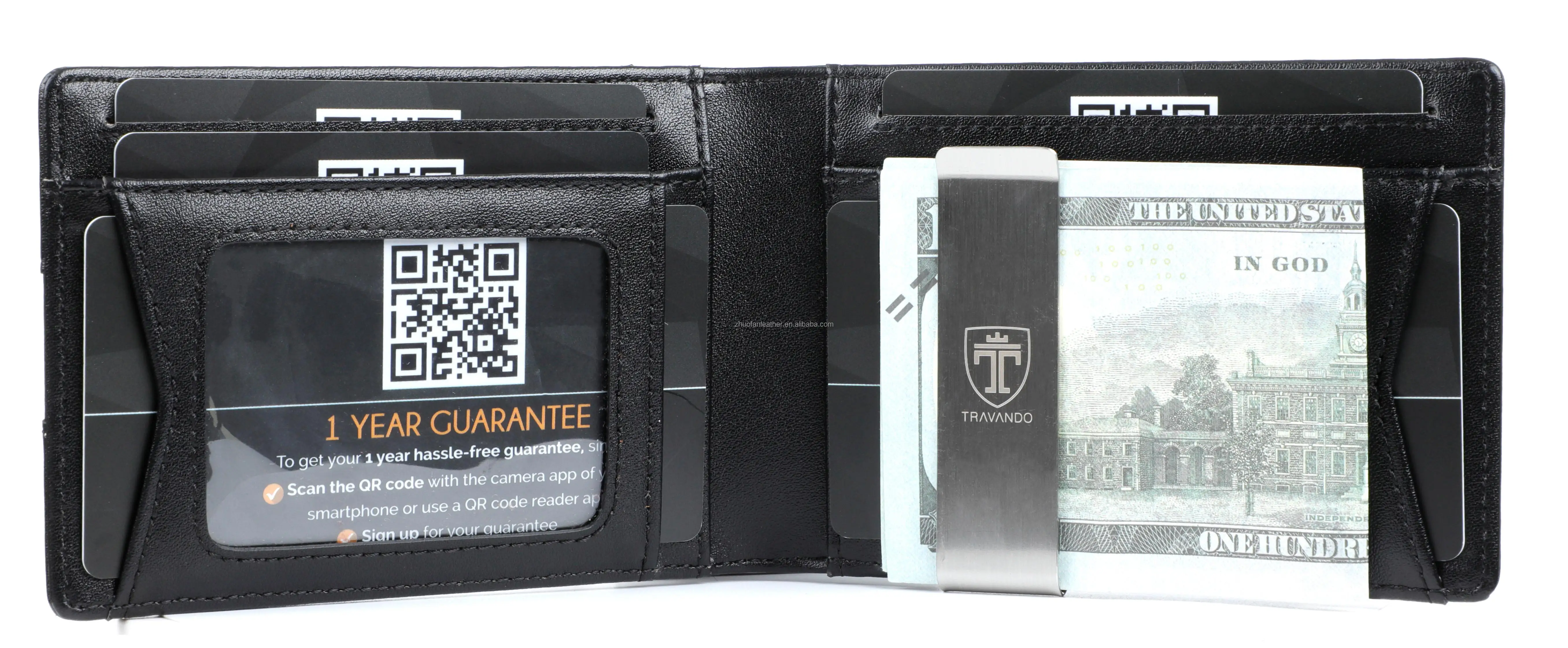 Тонкий Карманный Кошелек из искусственной кожи с RFID-блокировкой, мужской минималистичный держатель для карт, кошелек, держатель для Airtag