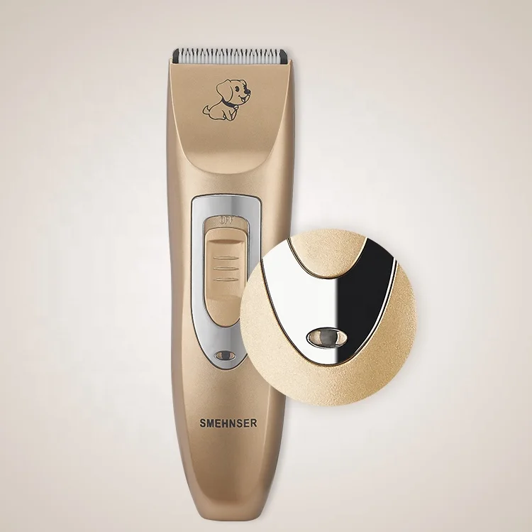 High Efficiency LED light USB rechargeable dog pet hair clippers electric