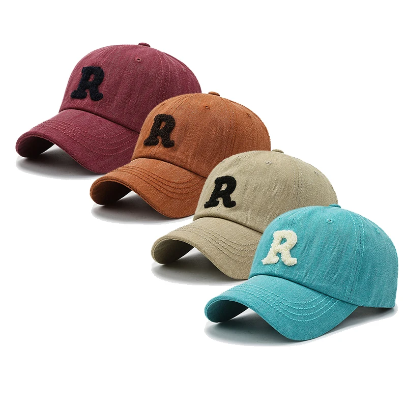 Wholesale vintage women protective baseball hats plain 6-panel sport baseball cap