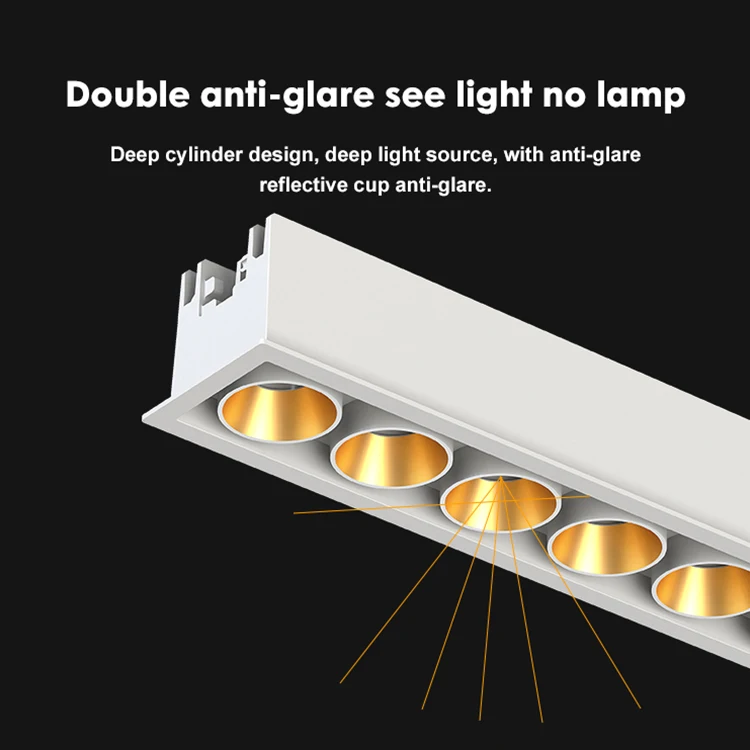 Allway SKD Die Casting Aluminum Ceiling Recessed Indoor Living Room 5W 15W 30W Trimless Recessed Down Light For Hotel Downlights