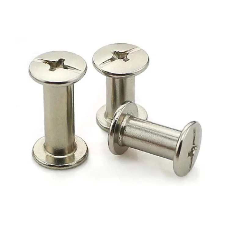 Brass Binder Screws Oem 304/316 M3 Stainless Steel Chicago Screw Rivets Decorative Sex Bolts