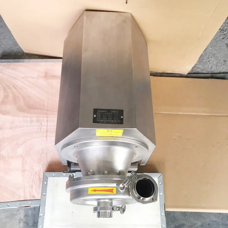 Manufacturer Sanitary Single-stage Pump Stainless Steel Centrifugal Pump 0.75kw/1hp