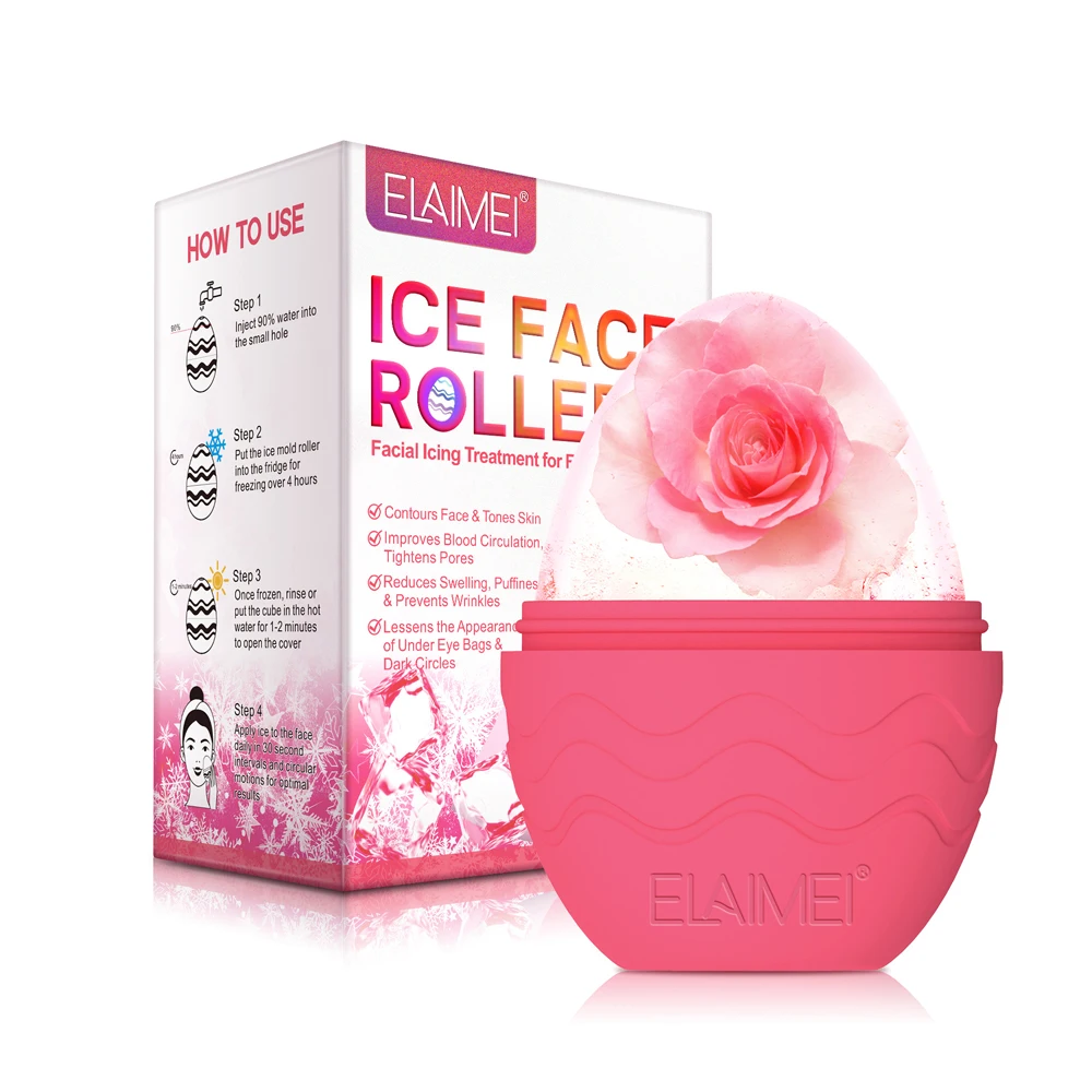 Professional Skin Care Product Hand Massage Roller Ball Beauty Facial Ball Ice Globes For Face